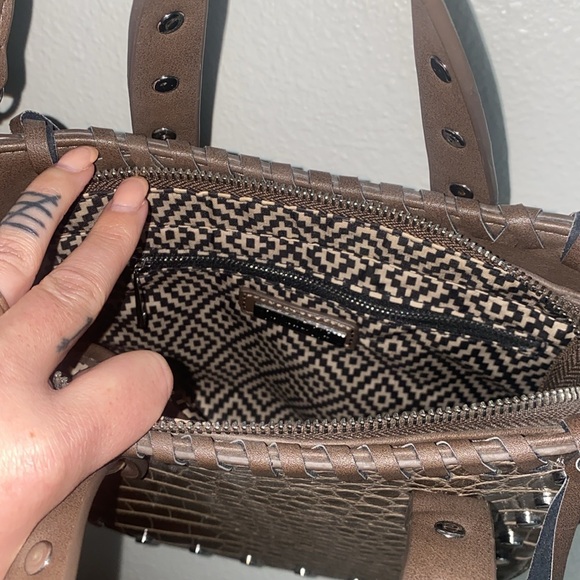 Sasha + Sofi Croc Print Bag - Picture 6 of 7